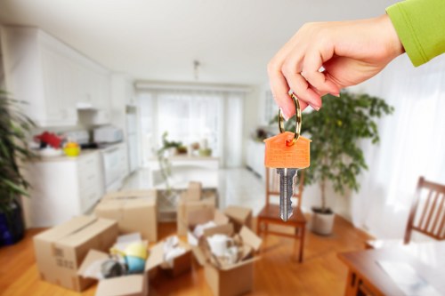 Public liability insurance and safety protection concept for storage services